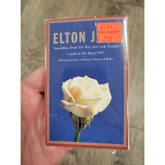 Other - 1997 Elton John Candle In The Wind in Memory of Princess Diana CASSETTE Tape NEW